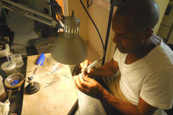 William became the newest member of our team in 2016.  His understanding and skill in wax model making and the lost wax casting process has been invaluable.  He has over 20 years experience working in all aspects of jewelry making.