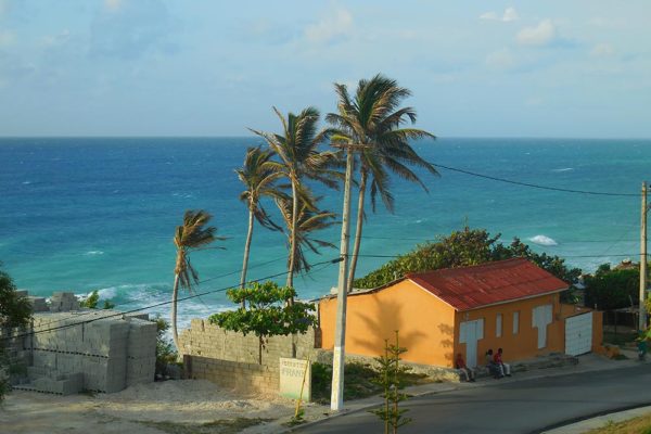 Carribean coast near the larimar mine